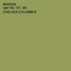 #949D5A - Chelsea Cucumber Color Image